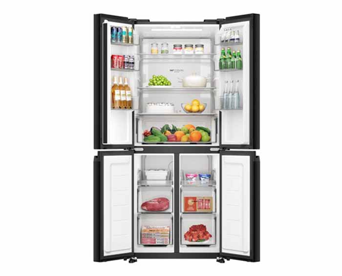 Image Tủ lạnh Aqua Inverter 410 lít Multi Door AQR-M466XA(GB) 4