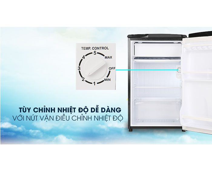 Image Tủ lạnh Aqua 90 lít AQR-D99FA(BS) 2