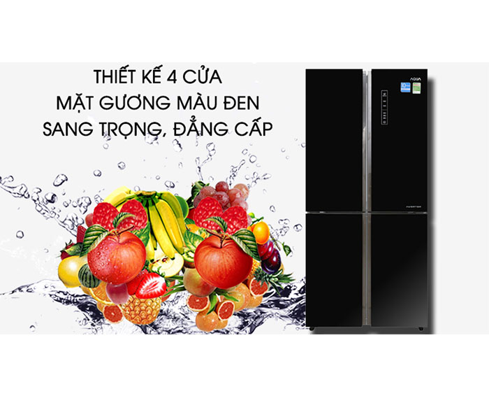 Image Tủ lạnh Aqua Inverter 456 lít AQR-IG525AM GB 1