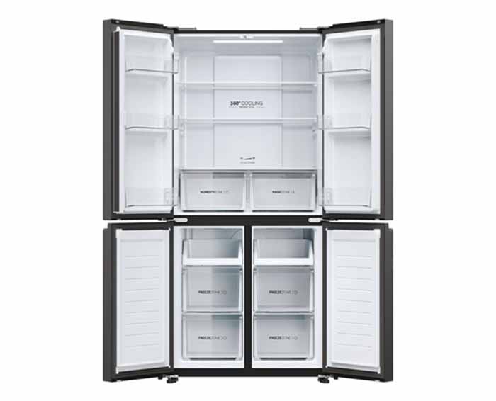 Image Tủ lạnh Aqua Inverter 469 lít Multi Door AQR-M532XA(CBC) 2