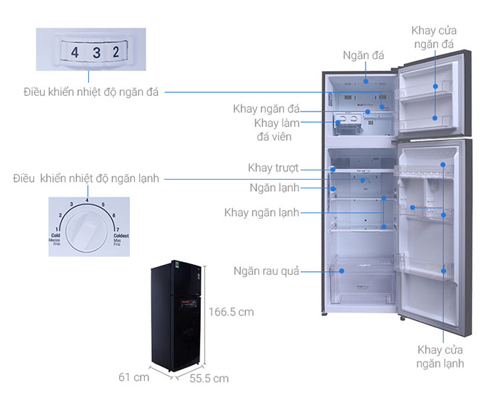 Image Tủ lạnh LG Inverter 255 lít GN-L255PS 3