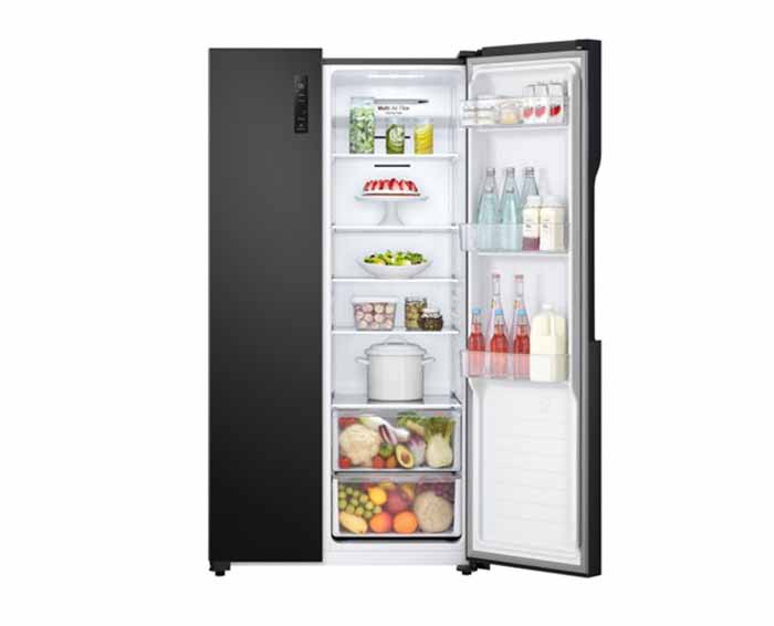 Image Tủ lạnh LG Inverter 519 lít Side By Side GR-B256BL 3
