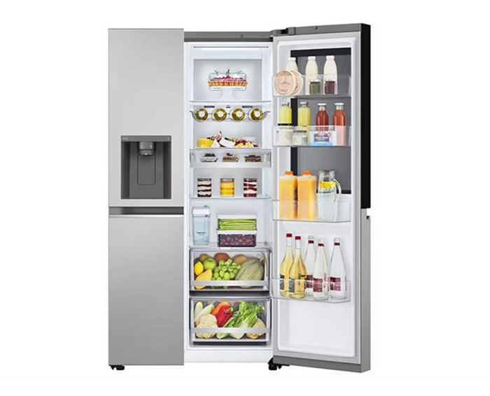 Image Tủ lạnh LG Inverter 635 lít Side By Side InstaView GR-G257SV 2