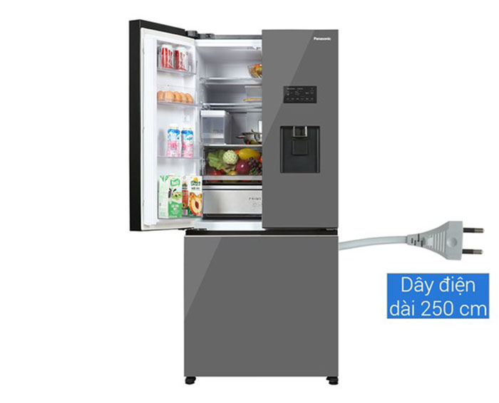 Image Tủ lạnh Panasonic Inverter 495 lít Multi Door NR-CW530XMMV 2