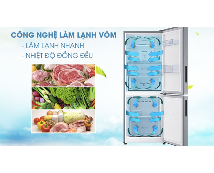 Image Tủ lạnh Samsung Inverter 280 lít RB27N4010S8/SV 1