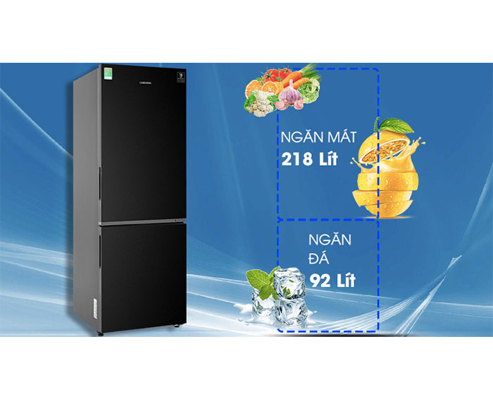 Image Tủ lạnh Samsung Inverter 310 lít RB30N4010BU/SV 3