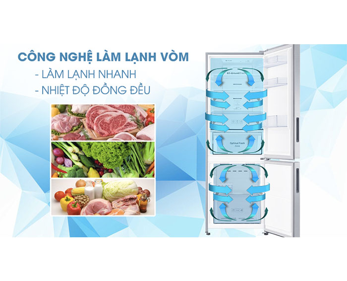 Image Tủ lạnh Samsung Inverter 310 lít RB30N4010S8/SV 1