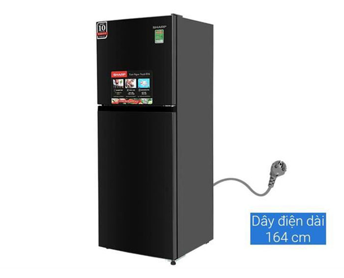 Image Tủ lạnh Sharp Inverter 197 lít SJ-X215V-DG 1