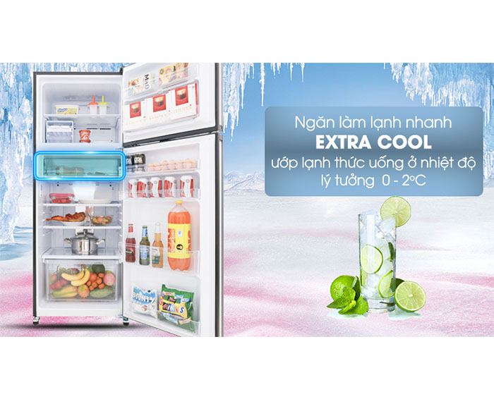 Image Tủ lạnh Sharp Inverter 364 lít SJ-XP405PG-BK 4