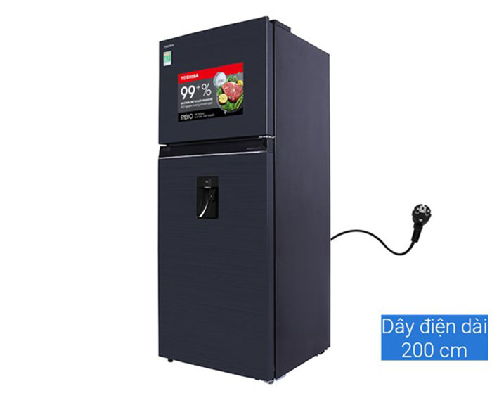 Image Tủ lạnh Toshiba Inverter 407 lít GR-RT535WE-PMV(06)-MG 2