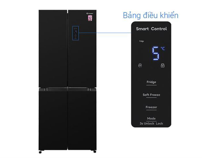 Image Tủ lạnh Casper Inverter 430 lít Multi Door RM-430PB 3